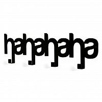 вешалка hahaha черная в Хабаровске