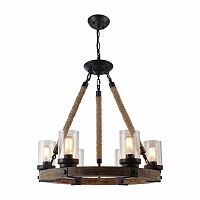 подвесная люстра arte lamp a1693sp-6br в Хабаровске