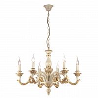 подвесная люстра ideal lux giglio sp6 oro в Хабаровске