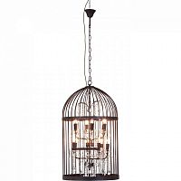 подвесной светильник cage chandelier черный в Хабаровске