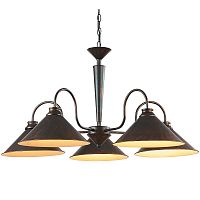подвесная люстра arte lamp cone a9330lm-5br в Хабаровске
