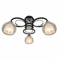 потолочная люстра arte lamp ginevra a1604pl-3bk в Хабаровске