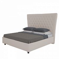 кровать quicksand 90х200 велюр серо-коричневый р в Хабаровске
