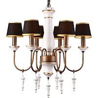 подвесная люстра arte lamp fortezza a1843lm-6bg в Хабаровске