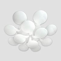 потолочная светодиодная люстра ambrella light orbital cloud fc26/12 wh 432w d1140 в Хабаровске