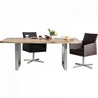стол nature line коричневый 180x90 в Хабаровске