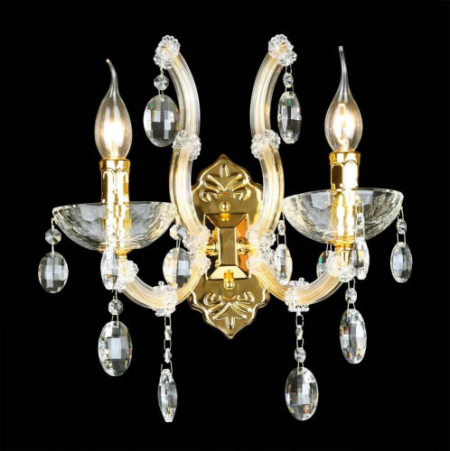 бра crystal lux hollywood ap2 gold в Хабаровске