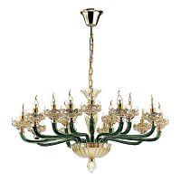 подвесная люстра odeon light barclay 4001/15 золото в Хабаровске