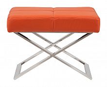 табурет aster x stool оранжевая кожа класса премиум в Хабаровске