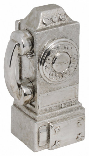 статуэтка telephone серебристого цвета в Хабаровске