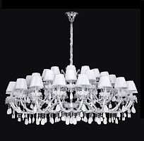 подвесная люстра crystal lux blanca sp45 белая в Хабаровске