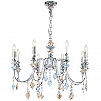 подвесная люстра lucia tucci maya 4450.8 chrome в Хабаровске