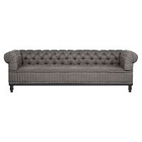 диван club sofa прямой серый в Хабаровске