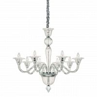 подвесная люстра ideal lux brigitta sp8 trasparente в Хабаровске