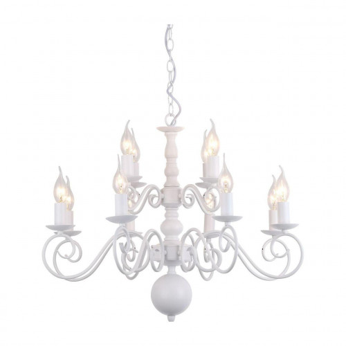 подвесная люстра arte lamp a1129lm-12wh в Хабаровске