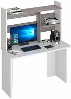 компьютерный стол мэрдэс нельсон lite скл-прямр+нкл без тумбы в Хабаровске