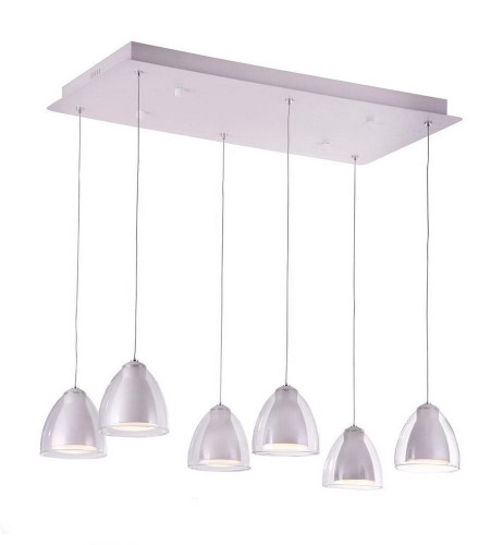 подвесная люстра idlamp mirella 394/6-ledwhite в Хабаровске