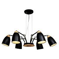 подвесная люстра loft it restor loft4402/6bl в Хабаровске