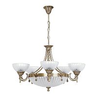 подвесная люстра kink light кристалл классика 2067/5+3 antik в Хабаровске