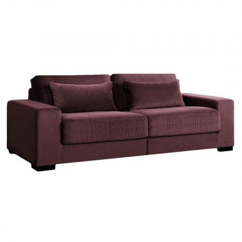диван lotos violet раскладной прямой бордовый в Хабаровске