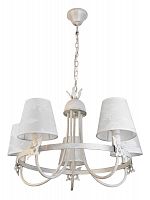 подвесная люстра toplight della tl5670d-05wg в Хабаровске