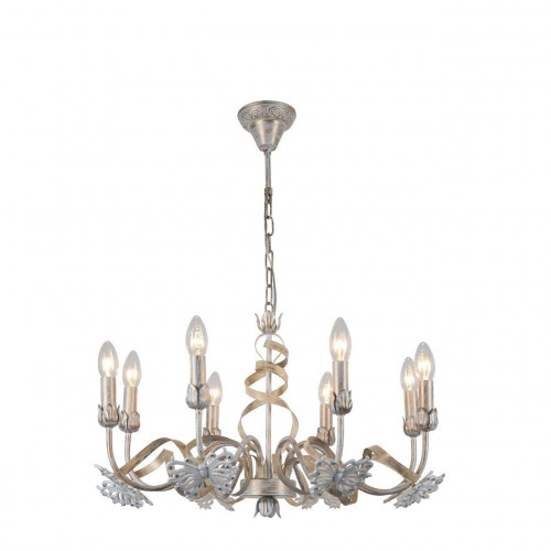 подвесная люстра arte lamp libellula a8626lm-8wg в Хабаровске