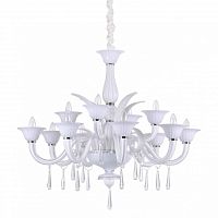 подвесная люстра ideal lux renoir sp12 bianco в Хабаровске