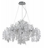 подвесная люстра crystal lux tenerife sp9 silver в Хабаровске
