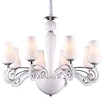 подвесная люстра arte lamp biancaneve a8110lm-8wh в Хабаровске