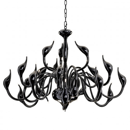 подвесная люстра lightstar cigno collo bk 751247 в Хабаровске