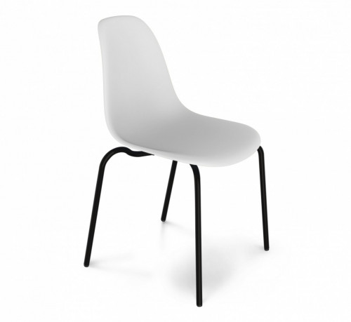 стул dsr белый s30 (eames style) в Хабаровске