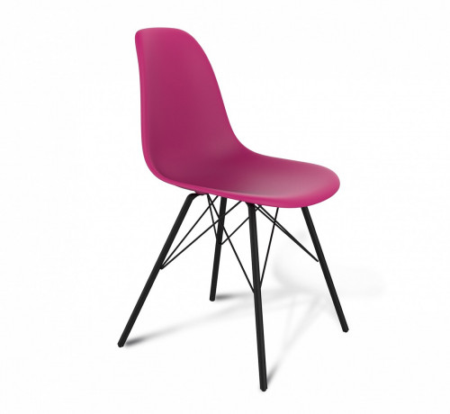 стул dsr малиновый s37 (eames style) в Хабаровске