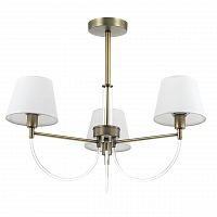 подвесная люстра lumion dakota 3702/3c белая в Хабаровске