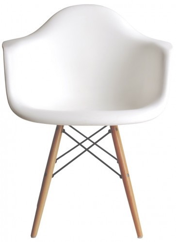 стул klassic premium daw белый (eames style) в Хабаровске