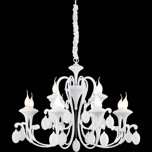 подвесная люстра arte lamp montmartre a3239lm-12wh в Хабаровске