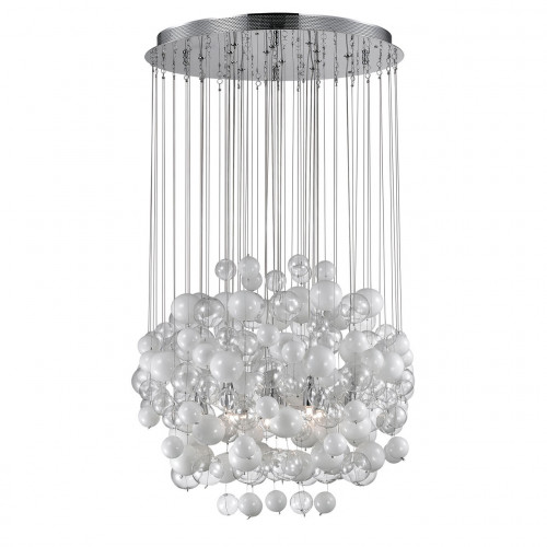 подвесная люстра ideal lux bollicine sp14 bianco в Хабаровске