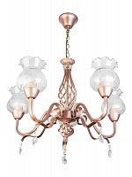 подвесная люстра toplight kelli tl5680d-05pg в Хабаровске