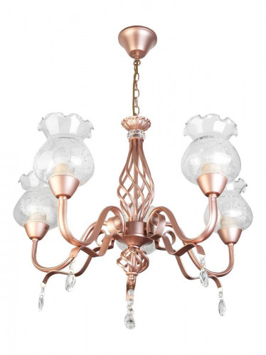 подвесная люстра toplight kelli tl5680d-05pg в Хабаровске