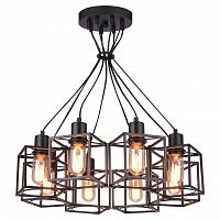 подвесная люстра lussole loft lsp-9541 в Хабаровске