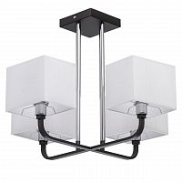 потолочная люстра mw-light прато 5 101011904 белая в Хабаровске