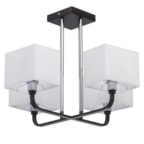 потолочная люстра mw-light прато 5 101011904 белая в Хабаровске