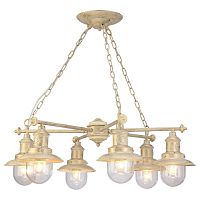 подвесная люстра arte lamp sailor a4524lm-6wg в Хабаровске
