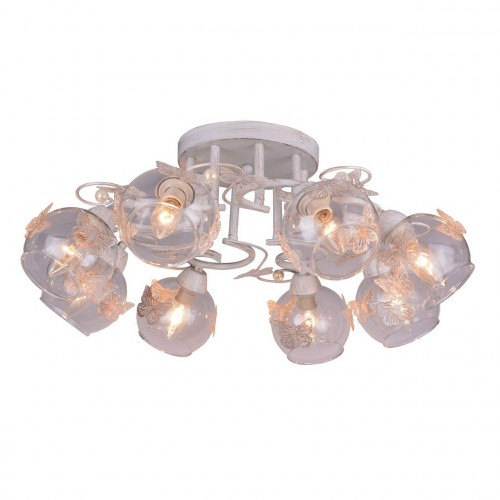 потолочная люстра arte lamp alessandra a5004pl-8wg в Хабаровске