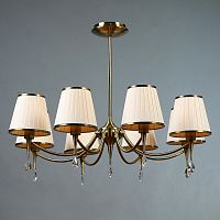 подвесная люстра brizzi alora ma01625ca/008 bronze cream в Хабаровске