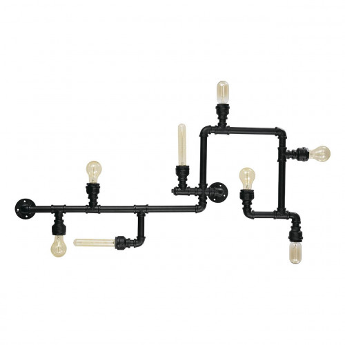 потолочная люстра ideal lux plumber pl8 nero в Хабаровске
