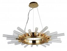 подвесная люстра crystal lux fair sp12 gold d800 в Хабаровске