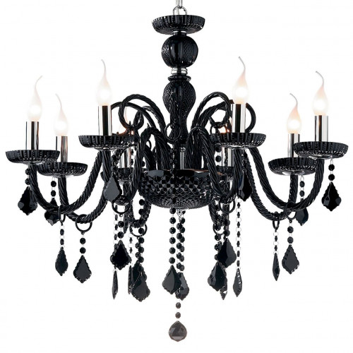 подвесная люстра ideal lux giudecca sp8 nero в Хабаровске