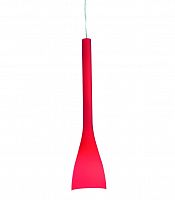 подвесной светильник ideal lux flut sp1 small rosso в Хабаровске