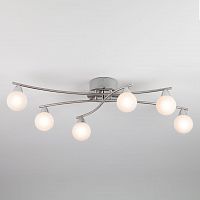 потолочная люстра eurosvet elias 70065/6 хром в Хабаровске