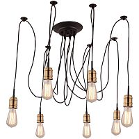 подвесная люстра arte lamp mazzetto a4290sp-7bk в Хабаровске